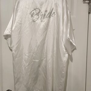 White Bride Robe